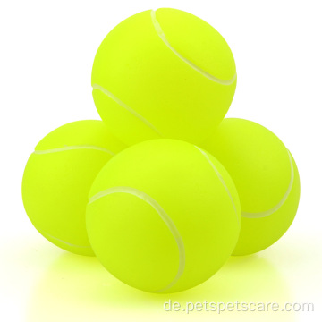 7,5 cm Vinyl Tennis Ball Hunde Spielzeug Haustierprodukte